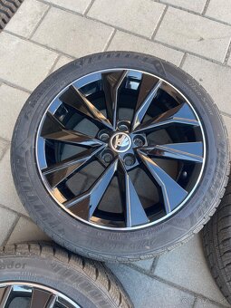 Alu disky 5x100 r16 original Škoda Fabia 3 - 10