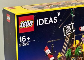 Nové LEGO Ideas 21322 Zátoka pirátů z lodě Barakuda - 10