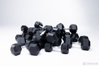 HEX jednoručné činky - šesťhranné, zn. MYGYM - 10