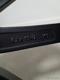 Alu disky R18 5x112 Et44 8J Borbet Audi Vw Škoda Seat - 10