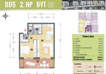 Panoráma 2.izbový byt v novostavbe s pekným výhľadom - 10