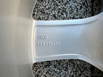 Hliníkové disky orig. Audi 5x112 R17 + Zimné pneumatiky - 10