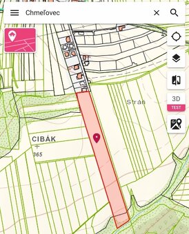 Na predaj investičný pozemok obec Chmeľovec okr. Prešov - 10