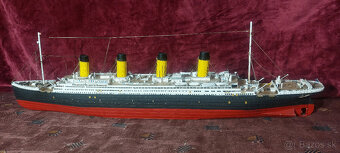 109 CM MODEL TITANICU Z DREVA - 10