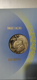Mince Ukrajiny v suvenírovom balení "Štátne symboly Ukrajiny - 10
