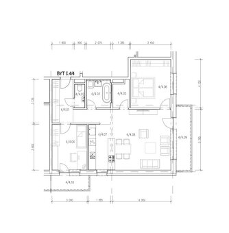 NA PREDAJ 3-IZBOVÝ BYT + samostatný šatník, STUPAVA, ul. Ján - 10
