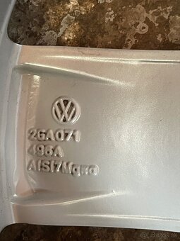 AL disky originál VW 5x112 R16 ET 43 so zimnými pneumatikami - 10