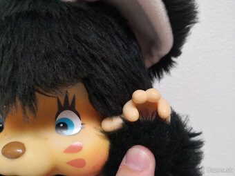 Retro mončiči XXL nyamy Felina čierna 35cm - 10