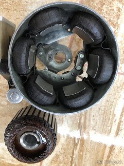 Jawa 250 / 11 pérák - zapalovanie po GO , kostra mínus pól - 10