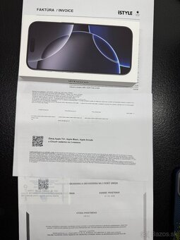 Iphone 16 pro 256 gb black s poistenim - 10