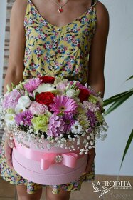 Gratulačné kytice, kvetinové boxy na donášku ❤ - 10