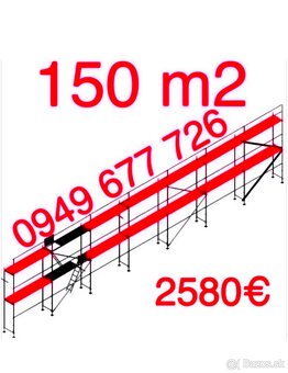Predám lešenie kvalitne ,certifikované , pozink - 10