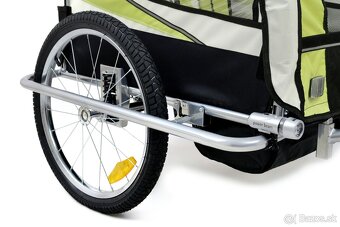 Nový zabalený cyklovozík 2v1, príves z bicykel a trojkolka - 10