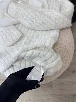 Luxusný predĺžený sveter Chanel - 10