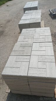 Betónové dlažby imitácia dreva 30x30x3 - 10