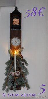 Vianočné vence a dekorácie - 10