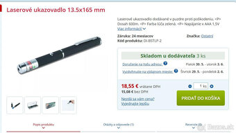 Laserové ukazovadlo - 10
