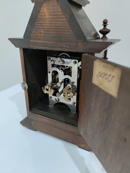 Drevene Hodiny domcekove Junghans - 10
