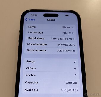 iPhone 16 Pro Max 256GB Desert Titanium (eSIM model) - 10