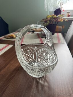 Sklenený košík - košík zo skla - 10