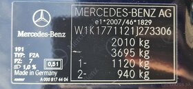 MERCEDES-BENZ A TRIEDA 200 D /T - 10