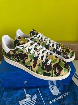 Tenisky Adidas Stan Smith + BAPE - 10