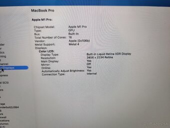 Apple MacBook Pro 16” M1 Pro, 512GB - 2021 - 10