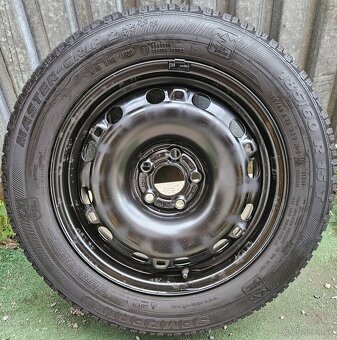 Originálna zimná sada VW - 5x100 r15 + Semperit 185/60 r15 - 10