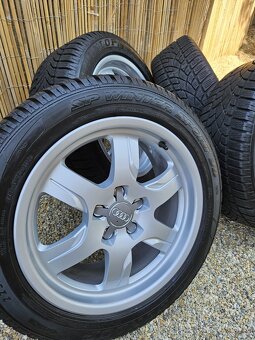 Originálna zimná sada AUDI 5x112 r17 + 225/50 r17 - 10
