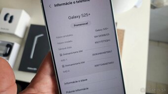 Samsung Galaxy S25 Plus 12GB/256GB + slúchadlá - aj vymením - 10