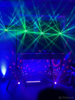 Zdravím predám svetelnú zostavu party LED svetiel - 10