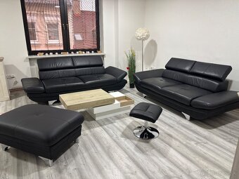 Prodám luxusní koženou sedací soupravu NIERI - 10