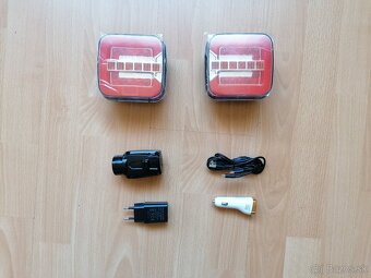 Predám zadné prenosné svetlá magnetické dynamické bezkáblov - 10