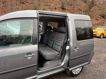 VW Caddy 1.2 TSI 77 kW 2x šoupačky 2011 klima serviska - 10