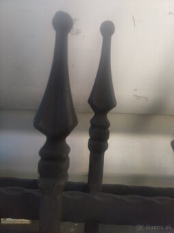 Kovaná brána pozink + farba - 10