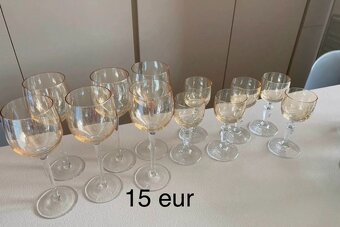 Predám misu, poháre šálky a iné sklo - 10