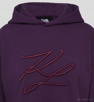 Karl Lagerfeld mikinové šaty signature M - 10