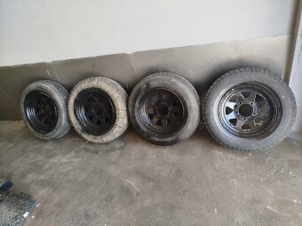 Predám otočné disky na Suzuki Samurai/Vitara 5x139.7 R15 - 10