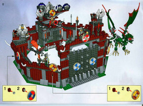 LEGO 7019 - Pevnosť Vikingov v boji s Fafnirským drakom - 10