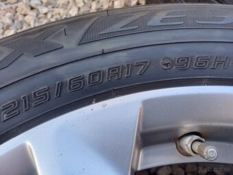 Orig. hliníkové disky Nissan R17, 5x114,3 - 10