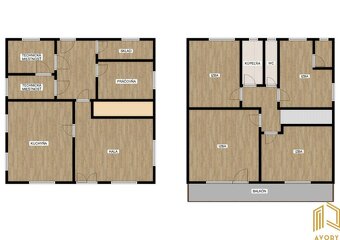 5 - IZB. ROD. DOM s ALTÁNOM, POZEMOK 1031m2, JABLONICA - 10