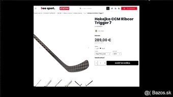 CENOVY HIT -UPLNE NOVA PROFI HOKEJKA CCM RIBCOR TRIGGER 7 SR - 10