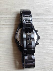 Luxusné hodinky - Pagani Design Black Silver 2 typy náramkov - 10