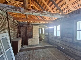 Ľudový zrubový dom na predaj v Tvrdošíne časti Medvedzie - 10
