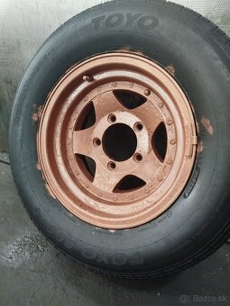 Predám sadu al.diskov.5x139.7 R15 225/60 R15 5mm - 10