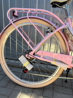 Dámsky retro bicykel KrossLe Grand Lille 28” ružovej farby - 10