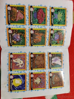 Pokémon nálepky plus album 1999 - 10
