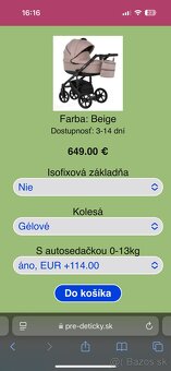 Trojkombinacia kociar skoro novy magnetico paradise baby bei - 10