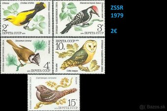 Kompletné série - nepečiatkované (Fauna 2) - 10