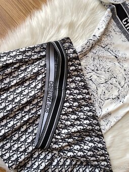 Christian Dior súprava - tričko +sukňa - 10